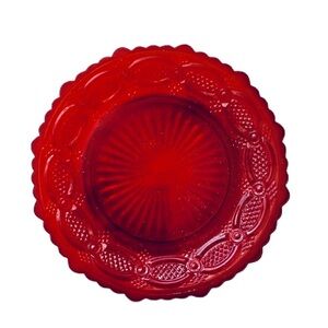 Avon Weston‎ Cape Cod Ruby Red Plate